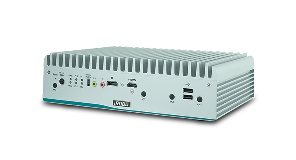 Безвентиляторный промышленный компьютер iROBO-6000-321-W с поддержкой PCI-Express x4